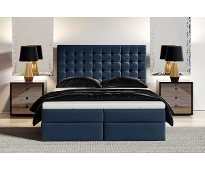 MAGNUS 6A Kontinentalbett 160x200 cm für Hotelzimmer, Ehebett mit Bettkasten