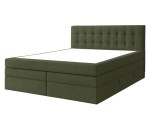 Kontinentalbett 160x200 cm, Ehebett, Hotelbett, Kopfteil mit Knopfheftung, PARIS 4K Kontinentalbett 160x200 cm, Ehebett, Hotelbett, Kopfteil mit Knopfheftung, PARIS 4K
