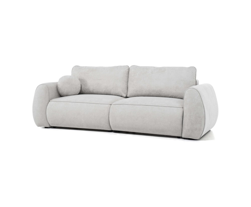 Modernes Sofa verwandelbar in Ecksofa 2in1, zwei Bettkästen, robuster VELO-Stoff - Farbvarianten, FERRO 76 Modernes Sofa verwandelbar in Ecksofa 2in1, zwei Bettkästen, robuster VELO-Stoff - Farbvarianten, FERRO 76