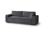 Schlafcouch, 3-Sitzer-Sofa ausziehbar, aus Cord, FERRO 44
