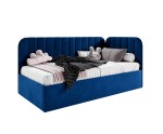 Komfortables Jugendbett 120x200 cm mit Bettkasten, Einzelbett mit Lattenrost, universal, TIMON SM