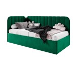Komfortables Jugendbett 120x200 cm mit Bettkasten, Einzelbett mit Lattenrost, universal, TIMON SM