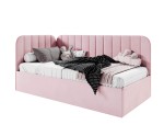 Komfortables Jugendbett 120x200 cm mit Bettkasten, Einzelbett mit Lattenrost, universal, TIMON SM