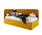 Komfortables Jugendbett 120x200 cm mit Bettkasten, Einzelbett mit Lattenrost, universal, TIMON SM
