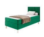 Hotelbett 80x200 cm mit Matratze, Einzelbett ohne Bettkasten, HAMPTON 1 Hotelbett 80x200 cm mit Matratze, Einzelbett ohne Bettkasten, HAMPTON 1