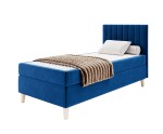 Einzelbett 90x200 cm für Ferienwohnungen, Hotelbett ohne Bettkasten, HAMPTON 1 Einzelbett 90x200 cm für Ferienwohnungen, Hotelbett ohne Bettkasten, HAMPTON 1