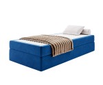 Einzelbett 90x200 cm für Apartments, Hotelbett mit Matratze, ohne Bettkasten, Gleitfüße, HAMPTON 2 Einzelbett 90x200 cm für Apartments, Hotelbett mit Matratze, ohne Bettkasten, Gleitfüße, HAMPTON 2