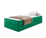 Einzelbett 90x200 cm für Apartments, Hotelbett mit Matratze, ohne Bettkasten, Gleitfüße, HAMPTON 2 Einzelbett 90x200 cm für Apartments, Hotelbett mit Matratze, ohne Bettkasten, Gleitfüße, HAMPTON 2