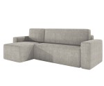 Modernes Ecksofa in L-Form mit Schlaffunktion und Bettkasten, Stoff VIBE, NESTO N5