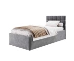 Seniorenbett 90x200 cm mit verstellbarem Lattenrost, Polsterbett für Senioren, Verstellfunktion mit Fernbedienung, DANIEL SE