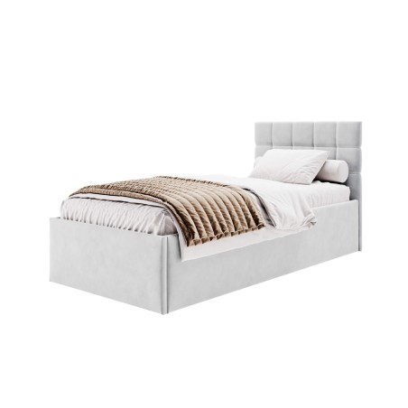 DANIEL SE Komfortbett 100x200 cm mit verstellbarem Lattenrost für Senioren, Einzelbett verstellbar per Fernbedienung