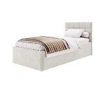 Komfortbett 100x200 cm mit verstellbarem Lattenrost für Senioren, Einzelbett verstellbar per Fernbedienung, DANIEL SE