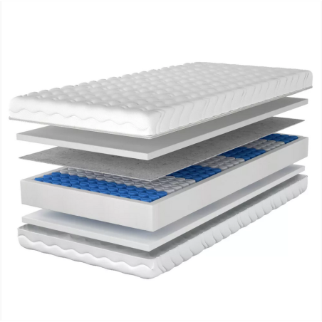 Doppelseitige Taschenfederkernmatratze mit Schaumstoff, SENTO DK-9