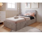 ZUMA SM 02 Singlebett 120x200 cm mit Lattenrost und Bettkasten, Farbvarianten!