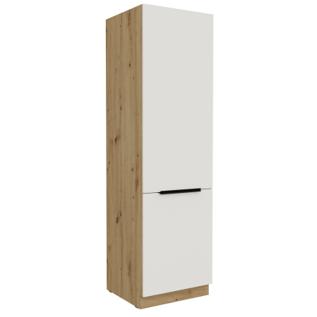 ARKADIA K3 Küchenhochschrank 60 DK-210 2F, Hochschrank weiß / Artisan