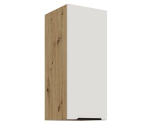ARKADIA K3 Küchenhängeschrank 30 G-72 1F, Hängeschrank weiß / Artisan