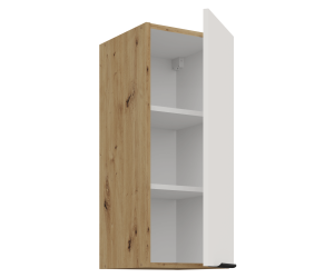 ARKADIA K3 Küchenhängeschrank 30 G-72 1F, Hängeschrank weiß / Artisan