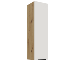 ARKADIA K3 Küchenhängeschrank 30 G-108 1F, Hängeschrank weiß / Artisan