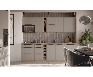 ARKADIA K2 K2 15D OTW BB  Küchenunterschrank, Regal in Eiche Artisan