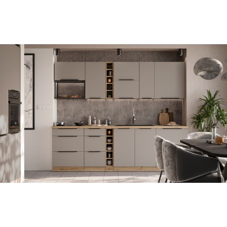 ARKADIA K2 K2 15D OTW BB  Küchenunterschrank, Regal in Eiche Artisan