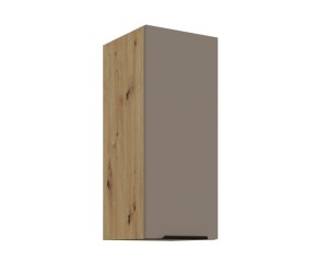 ARKADIA K2 Küchenhängeschrank 30 G-72 1F, Hängeschrank Sandgrau / Eiche Artisan