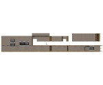 ARKADIA K2 Küchenhängeschrank 40 G-72 1F, Hängeschrank Sandgrau / Eiche Artisan ARKADIA K2 Küchenhängeschrank 40 G-72 1F, Hängeschrank Sandgrau / Eiche Artisan