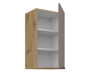 ARKADIA K2 Küchenhängeschrank 40 G-72 1F, Hängeschrank Sandgrau / Eiche Artisan