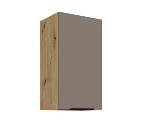 ARKADIA K2 Küchenhängeschrank 40 G-72 1F, Hängeschrank Sandgrau / Eiche Artisan