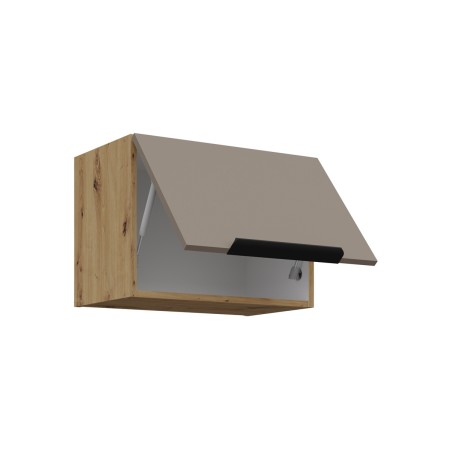 ARKADIA K2 Küchenhängeschrank 50 GU-36 1F, Hängeschrank Sandgrau / Eiche Artisan