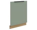 ARKADIA K1 Geschirrspülerfront 713x596, Aquamarine / Eiche Artisan