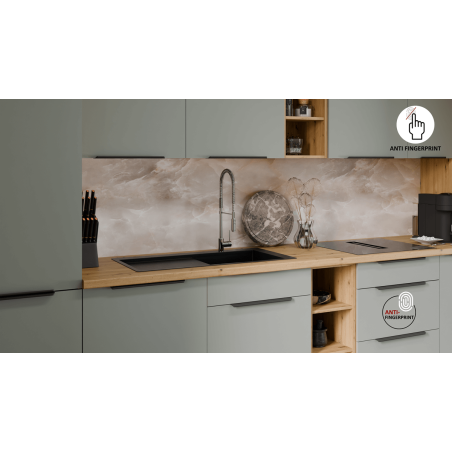 ARKADIA K1 15 D OTW BB  Küchenunterschrank, Regal in Eiche Artisan