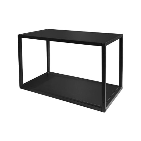 ARKADIA K1 60 G-36 Hängeregal schwarz, Wandregal im Loft-Stil, Breite 60 cm
