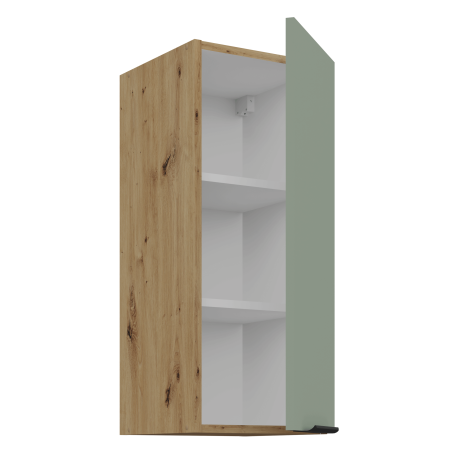 ARKADIA K1 30 G-72 1F Küchenhängeschrank, Hängeschrank Aquamarine / Eiche Artisan