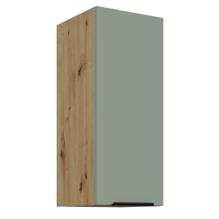 ARKADIA K1 30 G-72 1F Küchenhängeschrank, Hängeschrank Aquamarine / Eiche Artisan