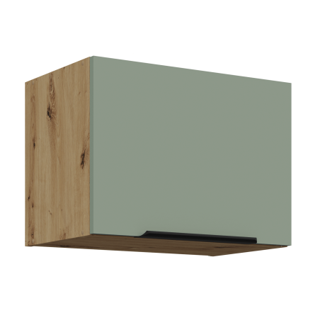 ARKADIA K1 50 GU-36 1F Küchenhängeschrank, Hängeschrank Aquamarine / Eiche Artisan