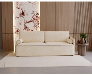 3-Sitzer-Sofa mit Schlaffunktion und Bettkasten, Sofa ADLER K7