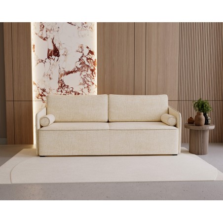3-Sitzer-Sofa mit Schlaffunktion und Bettkasten, Sofa ADLER K7