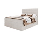 Modernes Doppelbett 180x200 cm mit 2 Matratzen und 2 Bettkästen, Boxspringbett ELIZA