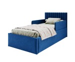 Seniorenbett 100x200 cm mit verstellbarem Lattenrost, individuell anpassbar per Fernbedienung, 2x RAUSFSALLSCHUTZ, BARTEK SEB