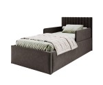 Funktionsbett 120x200 cm mit individuell verstellbarem Lattenrost per Fernbedienung, 2x RAUSFSALLSCHUTZ, BARTEK SEB