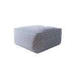 Moderner Gartenpouf 70x70 cm für Haus und Garten, Outdoor Sitzpouf PATIO P1
