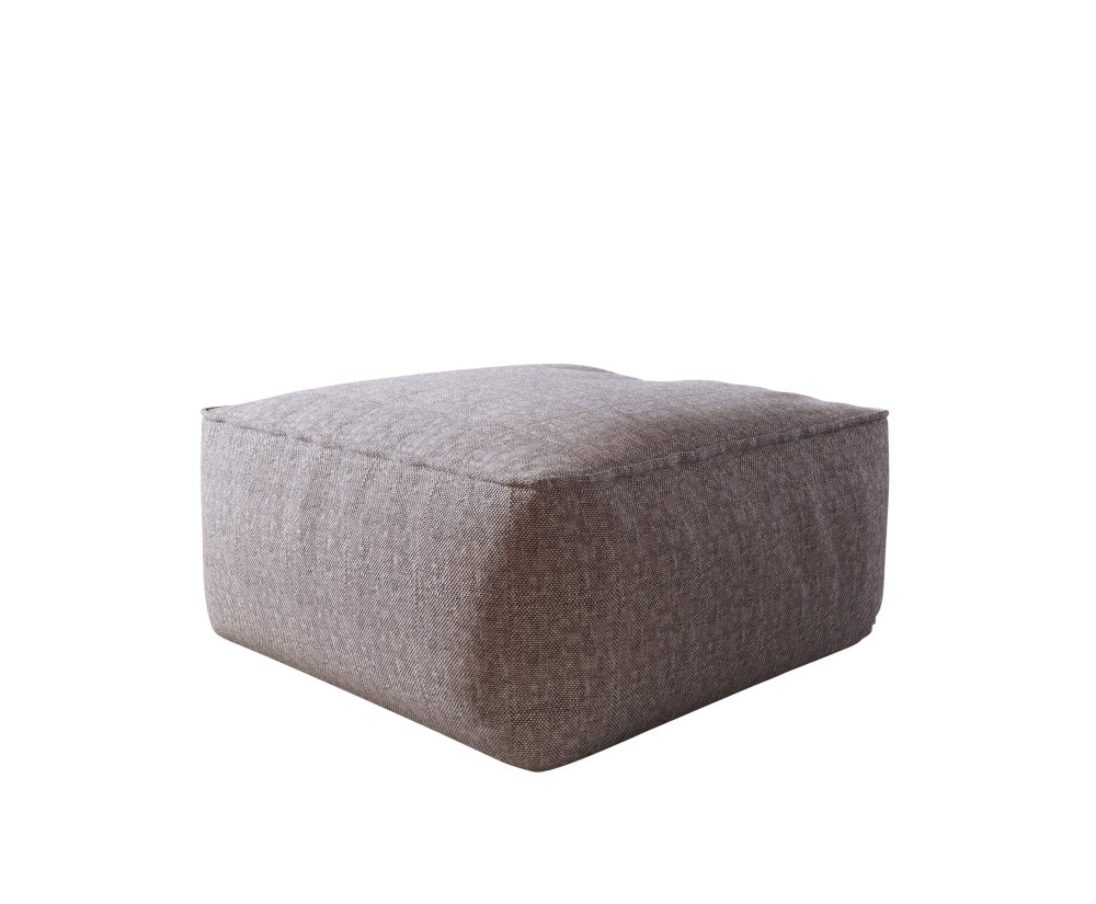 Moderner Gartenpouf 70x70 cm für Haus und Garten, Outdoor Sitzpouf PATIO P1