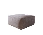 Moderner Gartenpouf 70x70 cm für Haus und Garten, Outdoor Sitzpouf PATIO P1