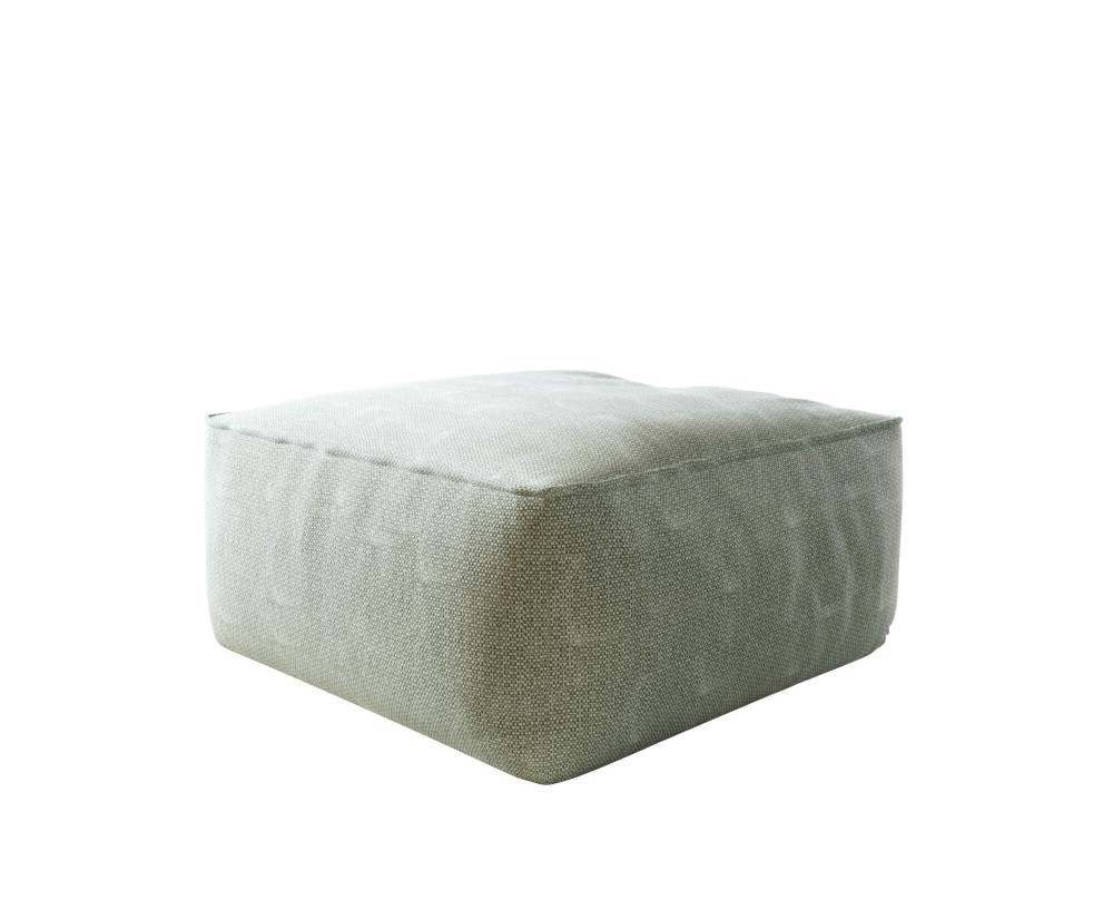 Moderner Gartenpouf 70x70 cm für Haus und Garten, Outdoor Sitzpouf PATIO P1