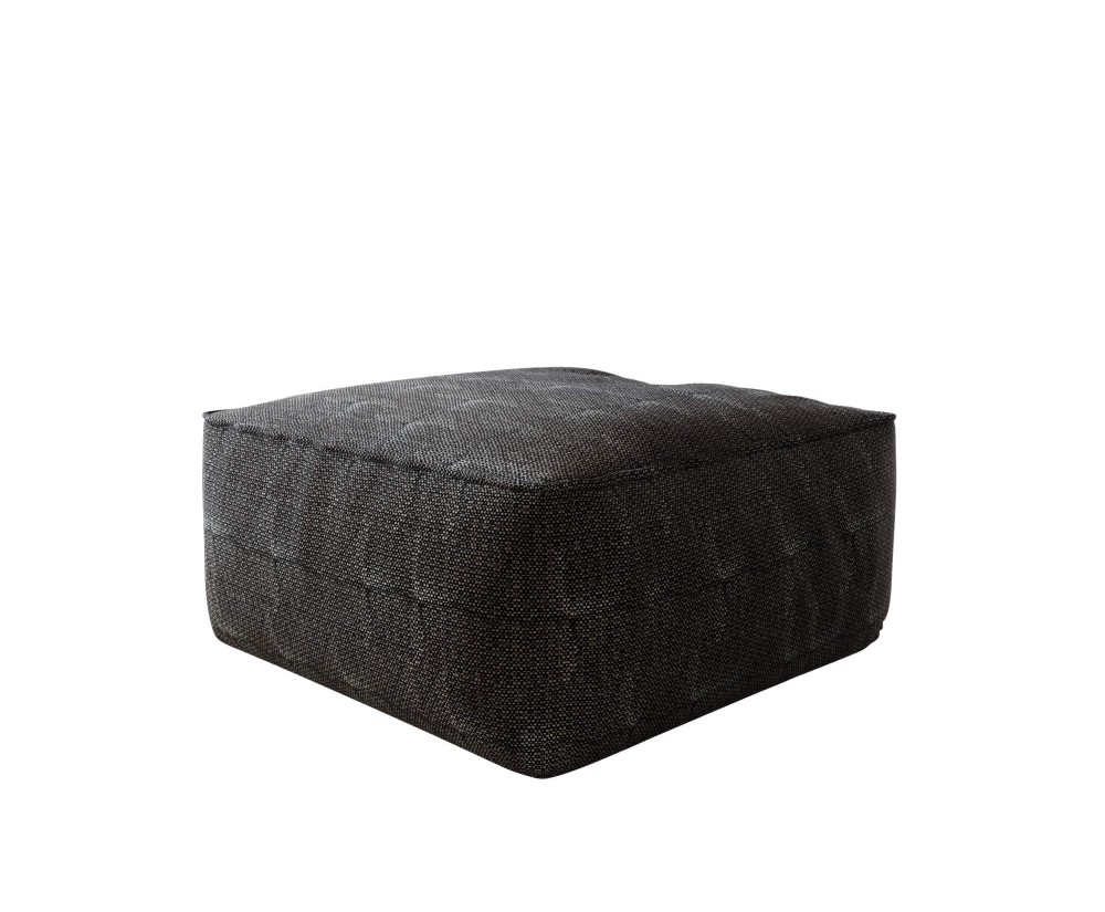 Moderner Gartenpouf 70x70 cm für Haus und Garten, Outdoor Sitzpouf PATIO P1