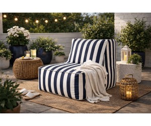 Bequemer Designer Sessel für Outdoor – Terrasse & Garten, PATIO F1