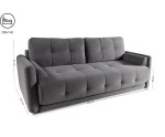 Modernes 3-Sitzer-Sofa für Wohnzimmer, Couch LINARO K6