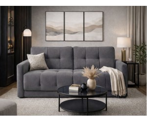 Modernes 3-Sitzer-Sofa für Wohnzimmer, Couch LINARO K6