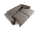 Großes graues Sofa mit Bettkasten und Schlaffunktion, bequemes Wohnzimmer-Sofa LINARO K3 Großes graues Sofa mit Bettkasten und Schlaffunktion, bequemes Wohnzimmer-Sofa LINARO K3