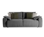 Großes graues Sofa mit Bettkasten und Schlaffunktion, bequemes Wohnzimmer-Sofa LINARO K3 Großes graues Sofa mit Bettkasten und Schlaffunktion, bequemes Wohnzimmer-Sofa LINARO K3